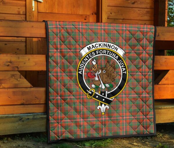 Tartanclans Premium Quilt, MacKinnon Ancient Tartan Quilt - Image 5