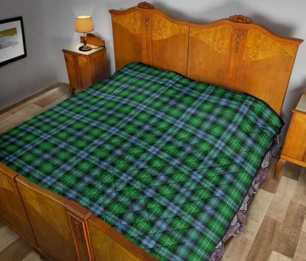 Tartanclans Premium Quilt, Arbuthnot Ancient Tartan Quilt - Image 10