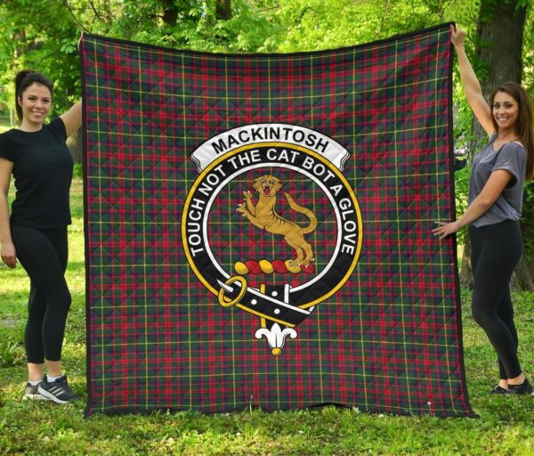 Tartanclans Premium Quilt, MacKintosh Hunting Modern Tartan Quilt