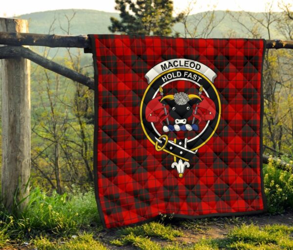 Tartanclans Premium Quilt, MacLeod of Raasay Tartan Quilt - Image 4