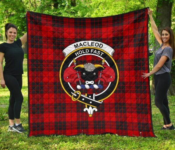 Tartanclans Premium Quilt, MacLeod of Raasay Tartan Quilt