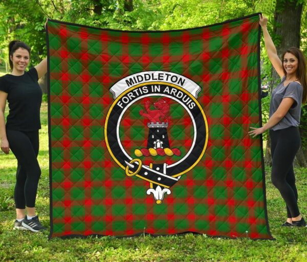 Tartanclans Premium Quilt, Middleton Modern Tartan Quilt