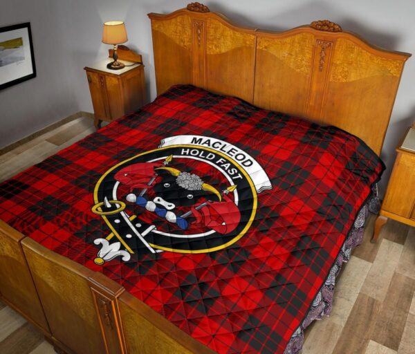 Tartanclans Premium Quilt, MacLeod of Raasay Tartan Quilt - Image 10