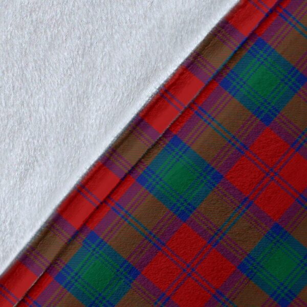 Lindsay Modern Crest Tartan Blanket, 3 Sizes - Image 5