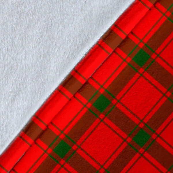 Darroch (of Gourock) Crest Tartan Blanket, 3 Sizes - Image 5