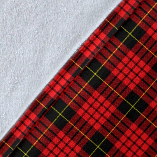 MacQueen Crest Tartan Blanket, 3 Sizes - Image 5