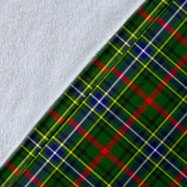 Bisset Crest Tartan Blanket, 3 Sizes - Image 5