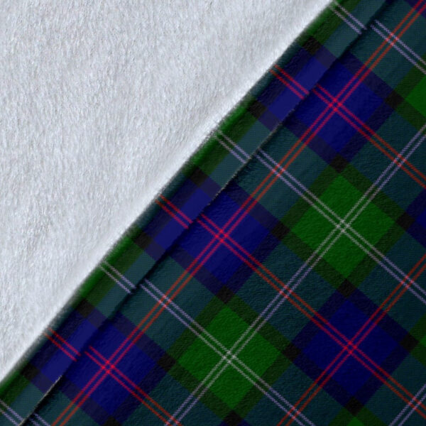 MacThomas Crest Tartan Blanket, 3 Sizes - Image 5