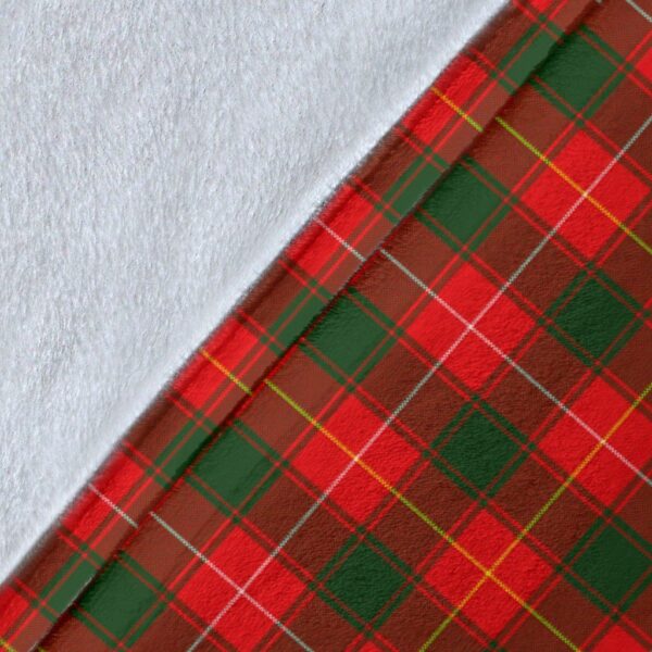 MacFie (of Dreghorn) Crest Tartan Blanket, 3 Sizes - Image 5