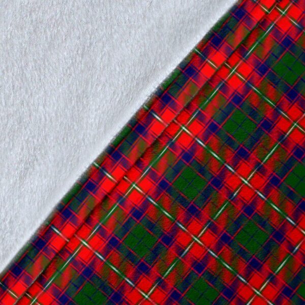 Belshes (or Belsches) Crest Tartan Blanket, 3 Sizes - Image 5