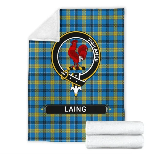 Laing Crest Tartan Blanket, 3 Sizes