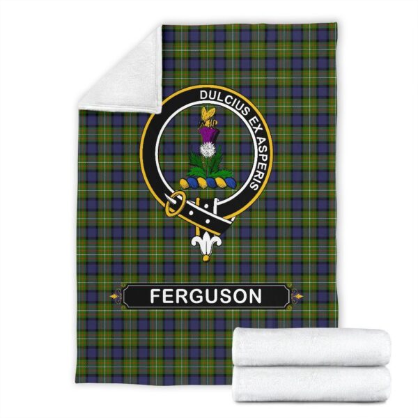 Ferguson Crest Tartan Blanket, 3 Sizes