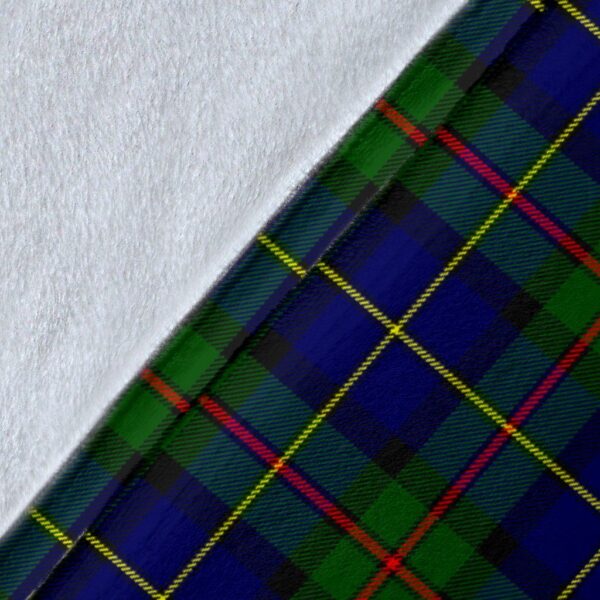 MacLeod Crest Tartan Blanket, 3 Sizes - Image 5