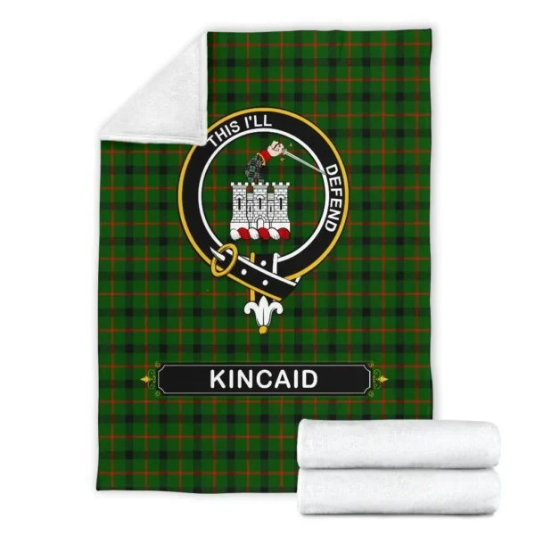 Kincaid Crest Tartan Blanket, 3 Sizes