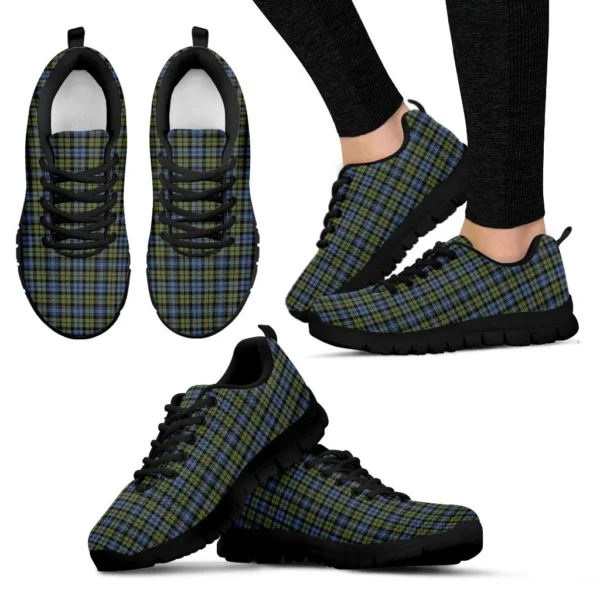 ScotClans Tartan Sneaker, Campbell Faded Tartan Sneaker - Image 3