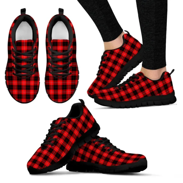 ScotClans Tartan Sneaker, Cunningham Modern Tartan Sneaker - Image 3