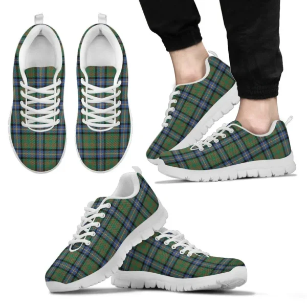 ScotClans Tartan Sneaker, Cochrane Ancient Tartan Sneaker - Image 2