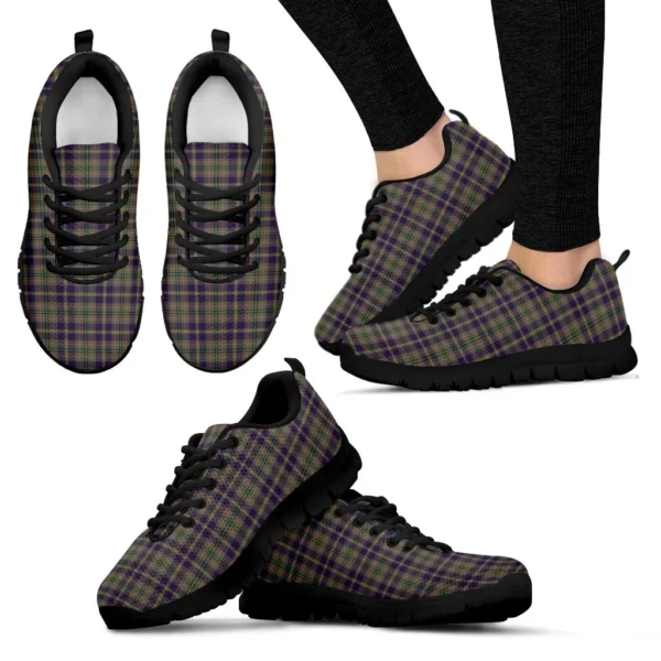 ScotClans Tartan Sneaker, Taylor Weathered Tartan Sneaker - Image 3