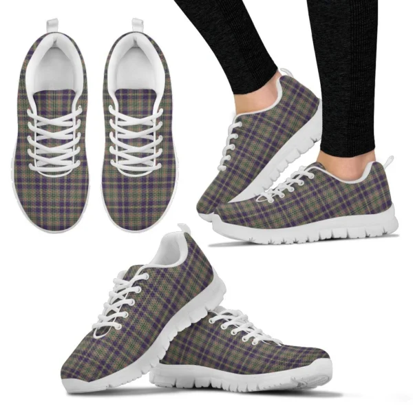 ScotClans Tartan Sneaker, Taylor Weathered Tartan Sneaker - Image 4