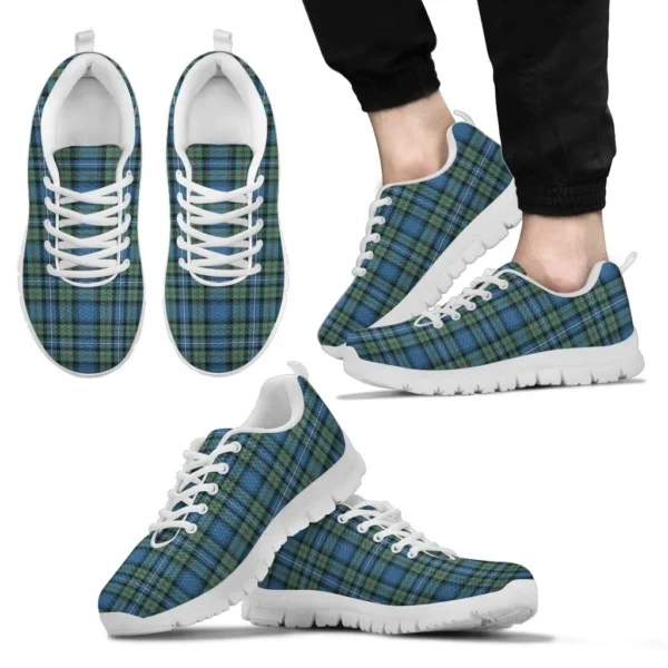 ScotClans Tartan Sneaker, Robertson Hunting Ancient Tartan Sneaker - Image 2