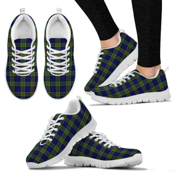 ScotClans Tartan Sneaker, Colquhoun Modern Tartan Sneaker - Image 4