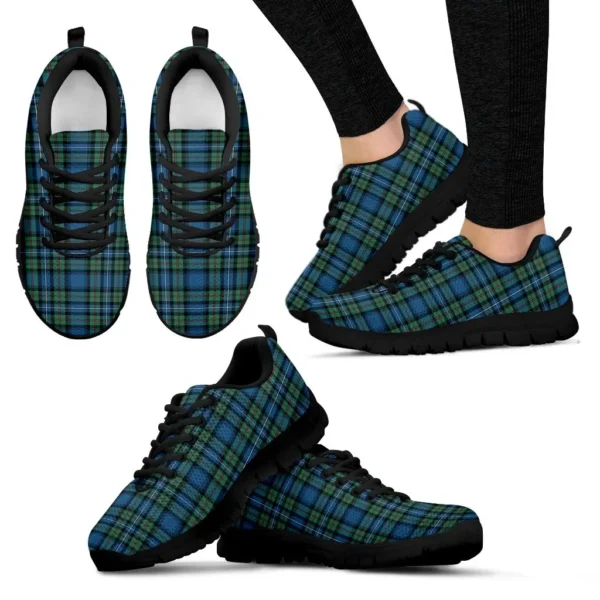 ScotClans Tartan Sneaker, Robertson Hunting Ancient Tartan Sneaker - Image 3