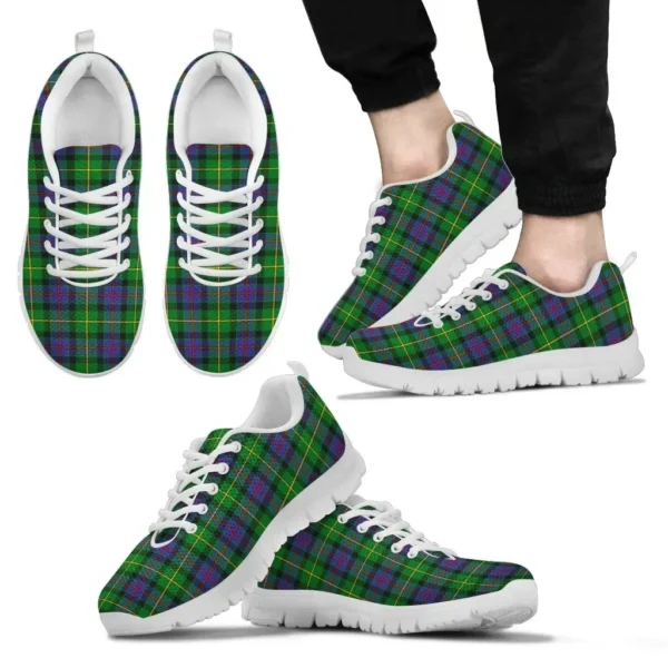 ScotClans Tartan Sneaker, Tait Modern Tartan Sneaker - Image 2