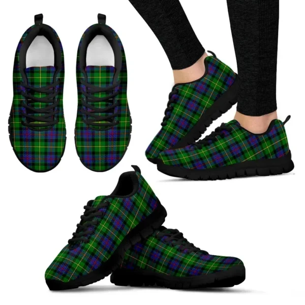 ScotClans Tartan Sneaker, Tait Modern Tartan Sneaker - Image 3