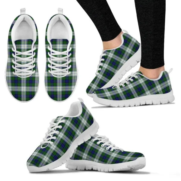 ScotClans Tartan Sneaker, Blackwatch Dress Modern Tartan Sneaker - Image 4