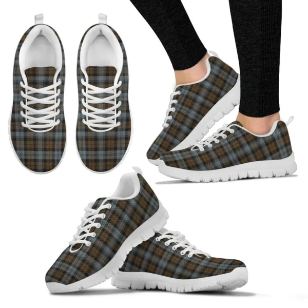 ScotClans Tartan Sneaker, BlackWatch Weathered Tartan Sneaker - Image 4