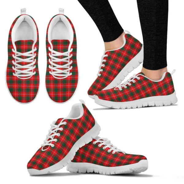 ScotClans Tartan Sneaker, Chisholm Modern Tartan Sneaker - Image 4