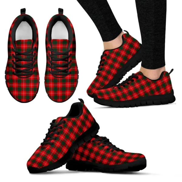 ScotClans Tartan Sneaker, Chisholm Modern Tartan Sneaker - Image 3