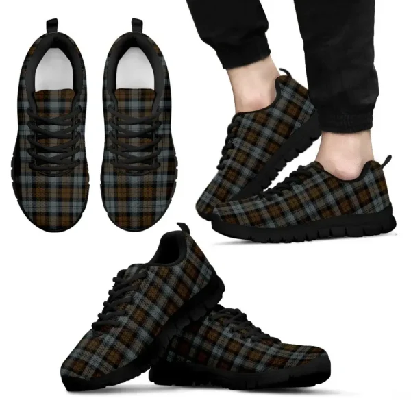 ScotClans Tartan Sneaker, BlackWatch Weathered Tartan Sneaker