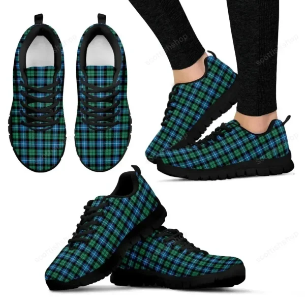 ScotClans Tartan Sneaker, Galbraith Ancient Tartan Sneaker - Image 3