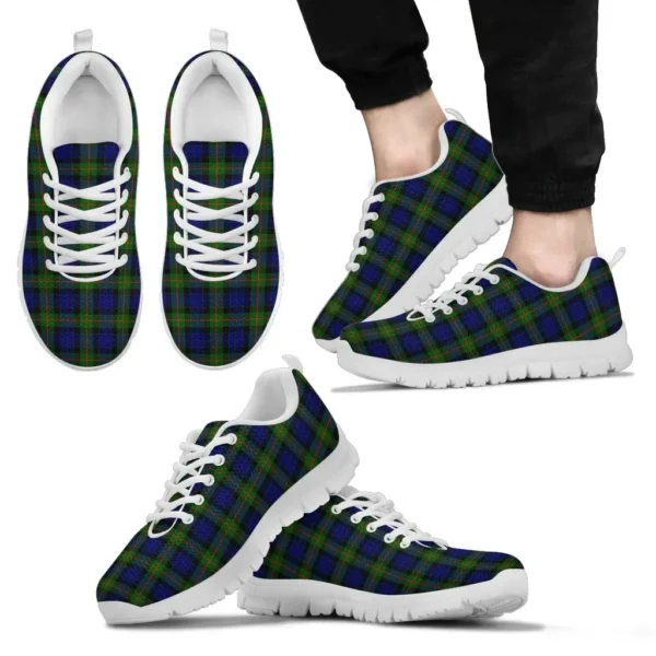 ScotClans Tartan Sneaker, Gunn Modern Tartan Sneaker - Image 2