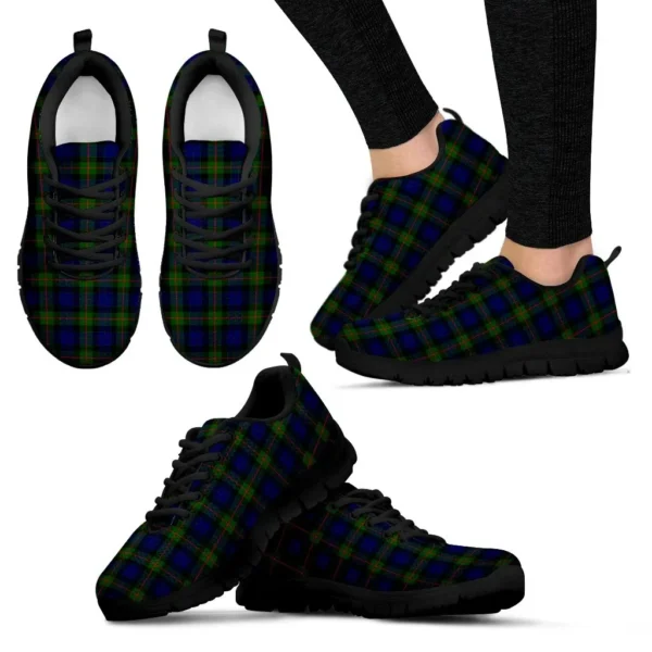 ScotClans Tartan Sneaker, Gunn Modern Tartan Sneaker - Image 3