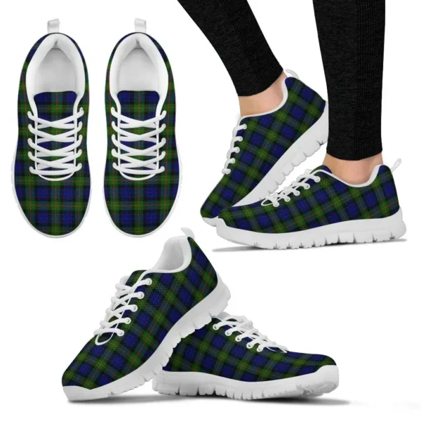 ScotClans Tartan Sneaker, Gunn Modern Tartan Sneaker - Image 4