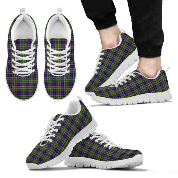 ScotClans Tartan Sneaker, Ayrshire District Tartan Sneaker - Image 2