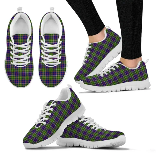 ScotClans Tartan Sneaker, Ayrshire District Tartan Sneaker - Image 4