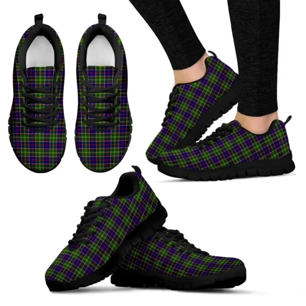 ScotClans Tartan Sneaker, Ayrshire District Tartan Sneaker - Image 3