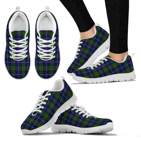 ScotClans Tartan Sneaker, MacLeod of Harris Modern Tartan Sneaker - Image 4