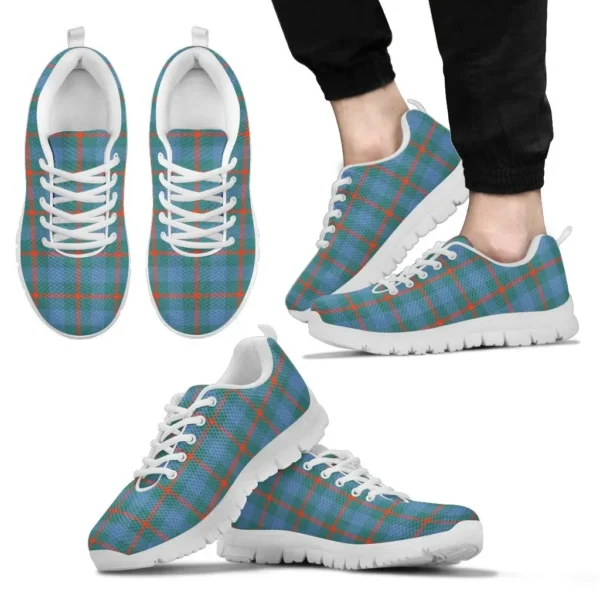 ScotClans Tartan Sneaker, Agnew Ancient Tartan Sneaker - Image 2