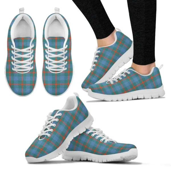 ScotClans Tartan Sneaker, Agnew Ancient Tartan Sneaker - Image 4