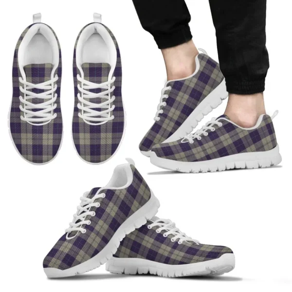 ScotClans Tartan Sneaker, Cunningham Dress Blue Dancers Tartan Sneaker - Image 2