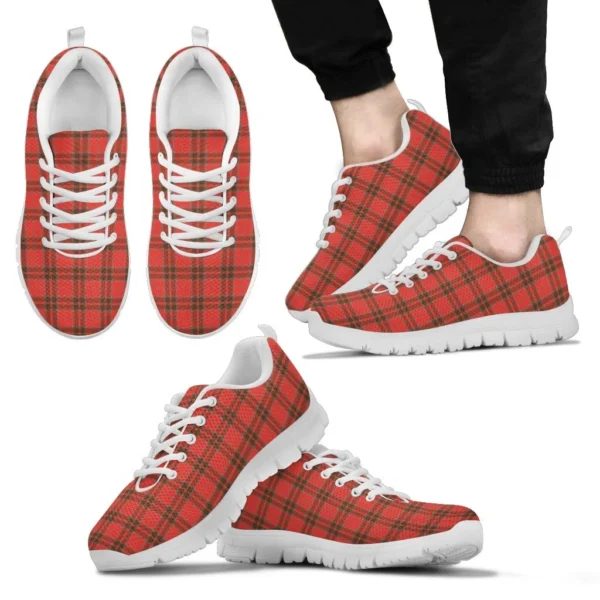 ScotClans Tartan Sneaker, Grant Weathered Tartan Sneaker - Image 2