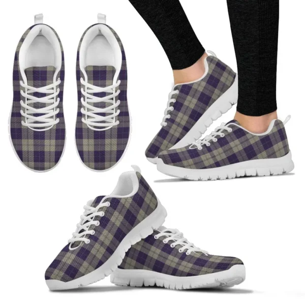 ScotClans Tartan Sneaker, Cunningham Dress Blue Dancers Tartan Sneaker - Image 4