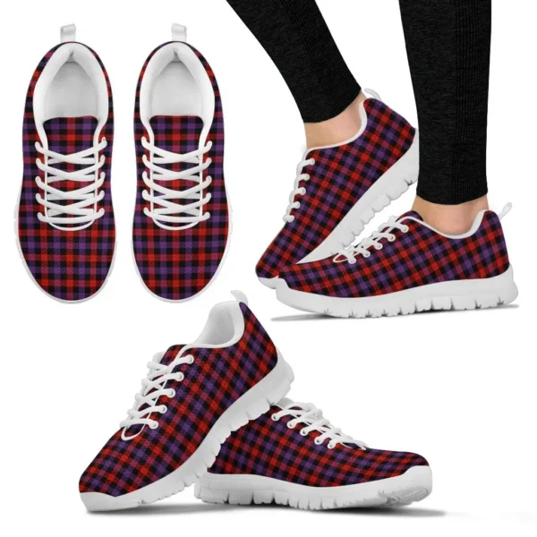 ScotClans Tartan Sneaker, Brown Modern Tartan Sneaker - Image 4