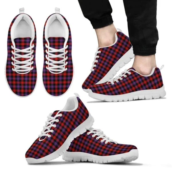 ScotClans Tartan Sneaker, Brown Modern Tartan Sneaker - Image 2