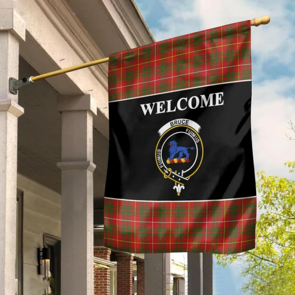 Tartanclans Bruce Flag, Welcome Tartan Day Garden Flag - Image 2