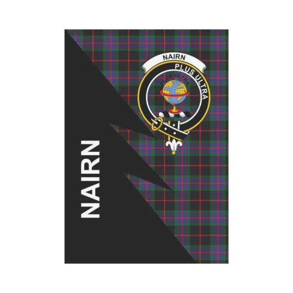 Tartanclans Garden Flag, Clan Nairn Plaid & Crest Tartan Flag, Flash Style - Image 2